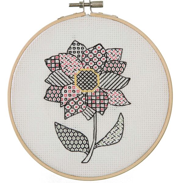 Blackwork Dahlia