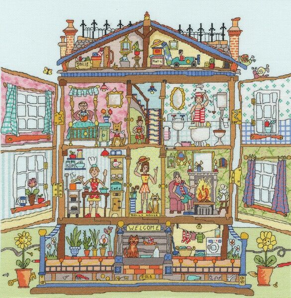Cut Thru' Dolls House