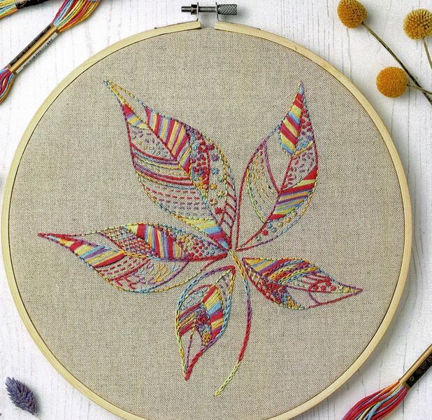 Stitch Sampler 2: Leaf