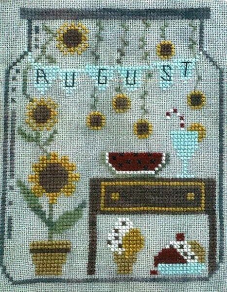 August in a Jar