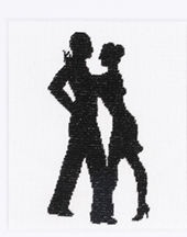 Silhouette of Dancing Couple 2