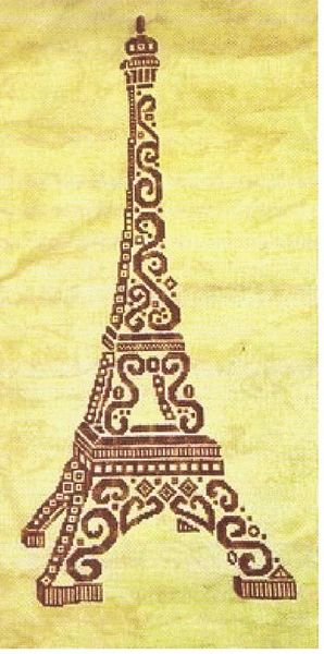Tribal Eiffel Tower