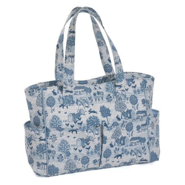 Craft Bag: Blue Woodland