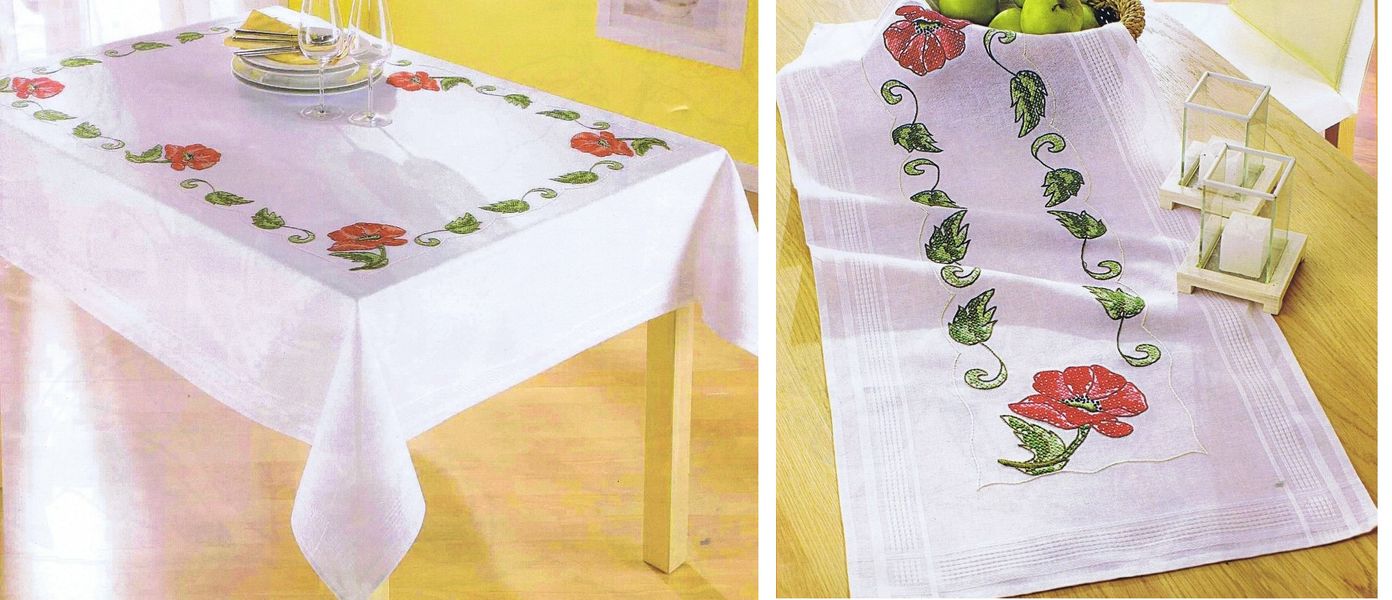 Poppies Table Covers