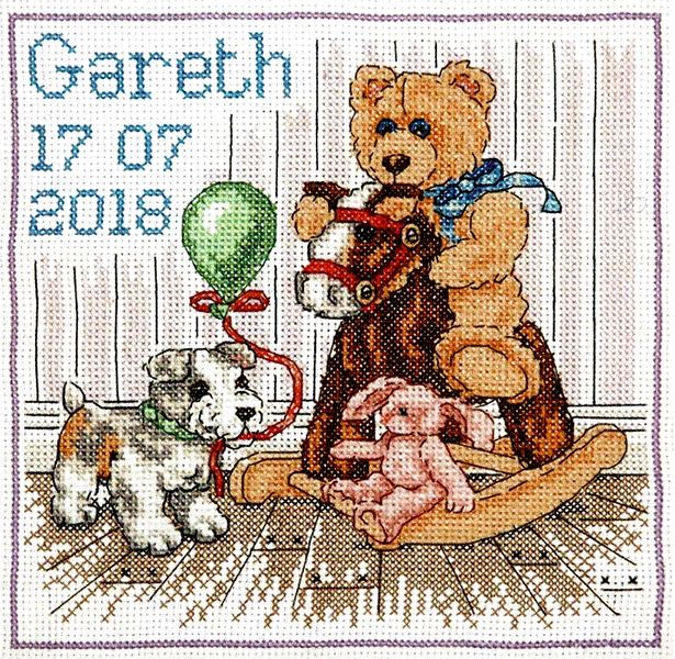 Teddy Birth Sampler