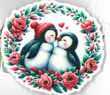 Love Penguins Needle Minder