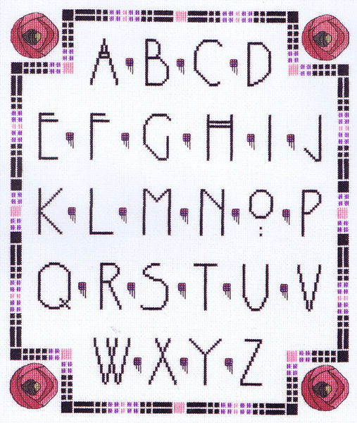 Mackintosh Alphabet