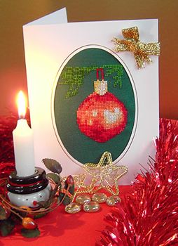 Christmas Bauble Card