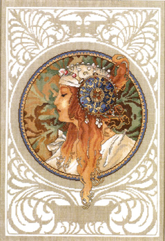 Art Nouveau by Mucha - Blond