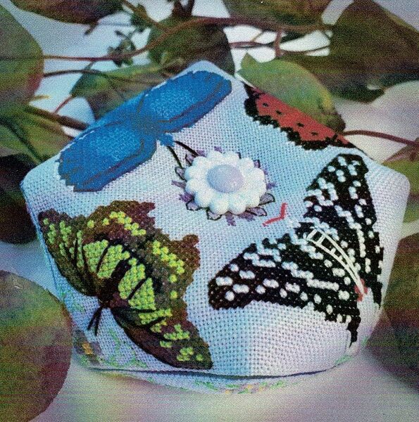 Butterfly Biscornu