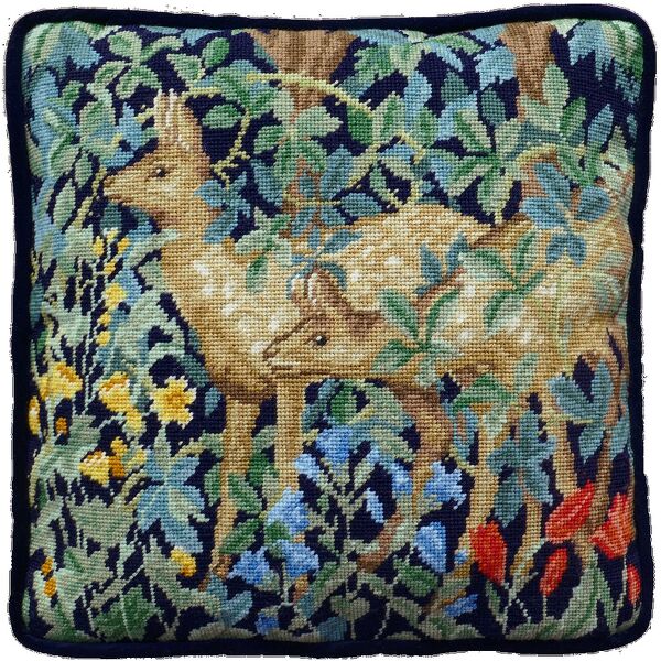 Greenery Deer Tapestry