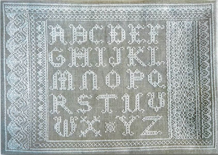 Lace Alphabet Sampler