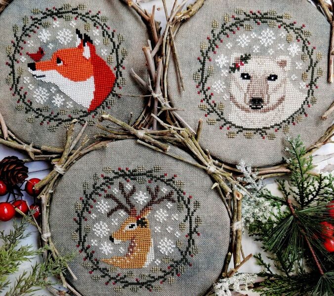 Winter Animals Trio 2024