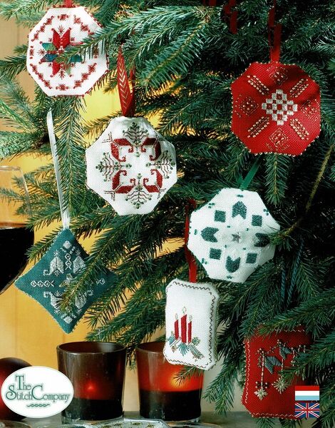 Christmas Ornaments Hardanger