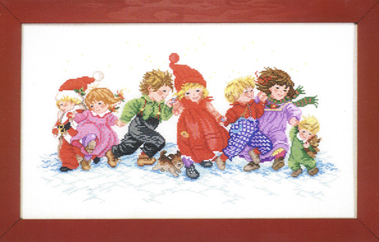 Children in the Snow