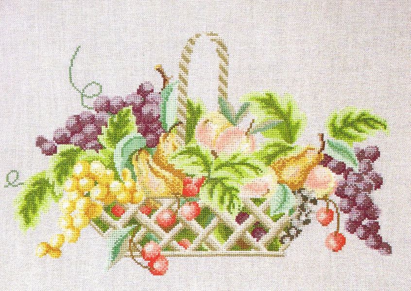 Fruit Bowl Cross Stitch Kit