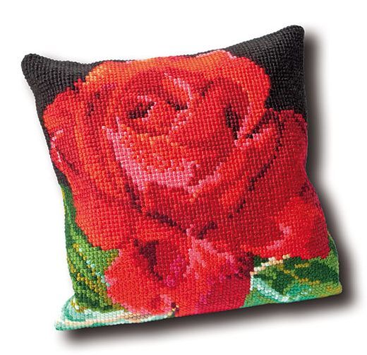 Rose Cushion Front