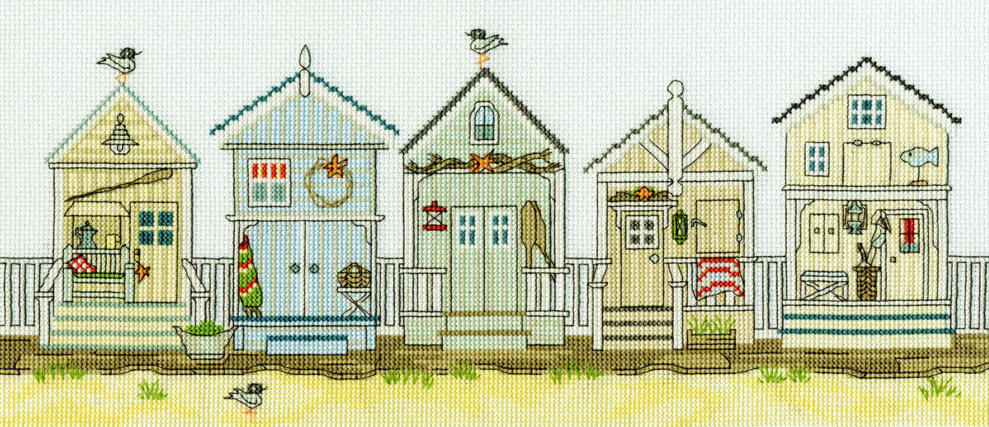 New England : Beach Huts