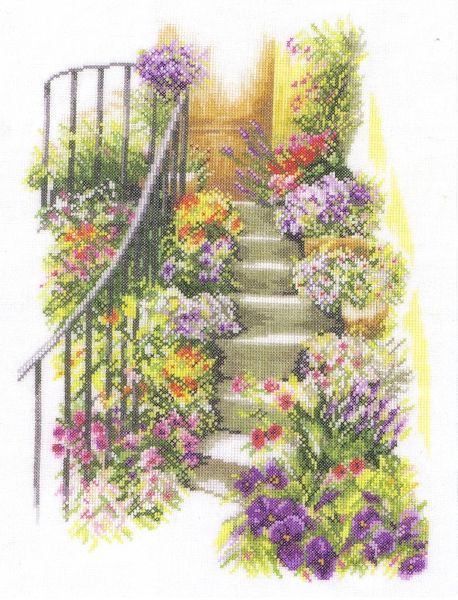 Flowers Stairs