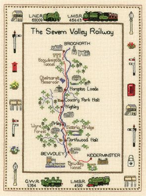 The Severn Valley Railway Map