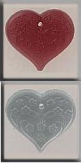Floral Embossed Heart Treasure