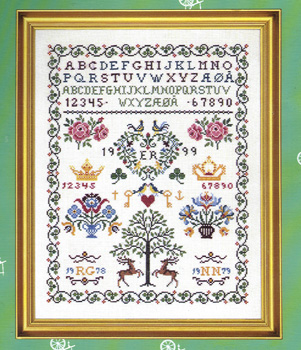 Hearts and Flowers Sampler