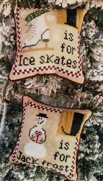 Christmas Alphabet - I & J