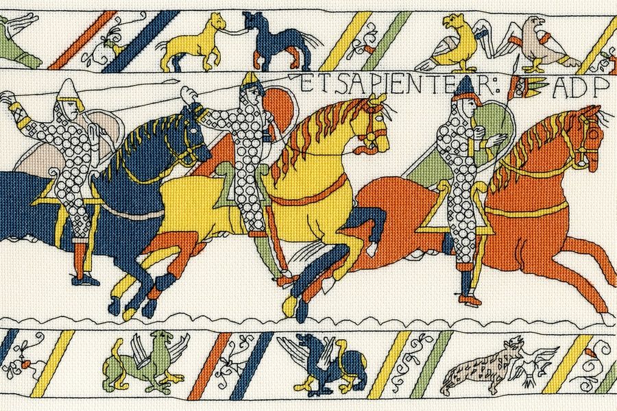 Bayeaux Tapestry : The Cavalry