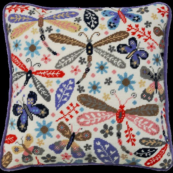 Dragonflies Cushion Front