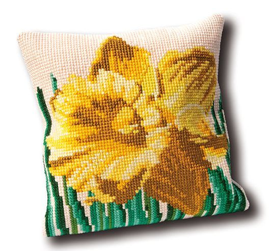 Daffodil Cushion Front