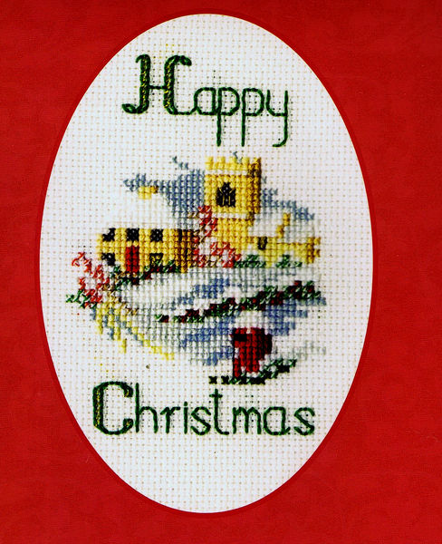 Christmas Card - Village