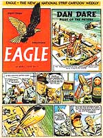 Dan Dare in the Eagle, first edition
