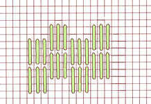 Algerian Filling stitch