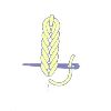 Heavy chain stitch