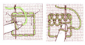 Hollie-Point stitch