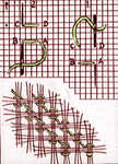 Indian Drawn Ground stitch