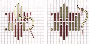 Interlocking Diamond stitch