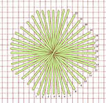 Octagonal Rhodes stitch