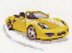 Yellow Sportscar