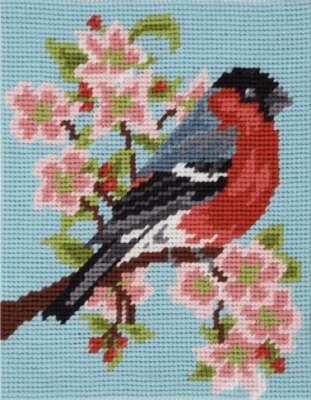 Bullfinch and Blossom