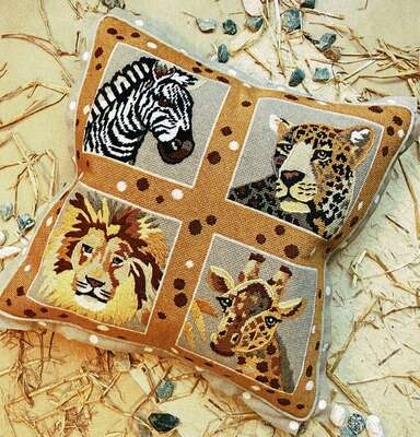 Majestic Animals Cusion Front