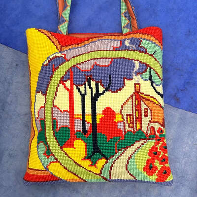 Clarice Cliff Tote Bag