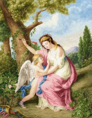 Woman and Cupid 1792
