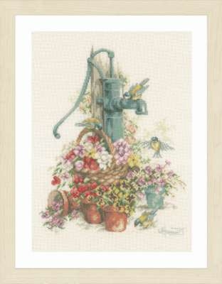 Counted Cross Stitch Kit Lanarte Lady of the Camellias PN-0144562