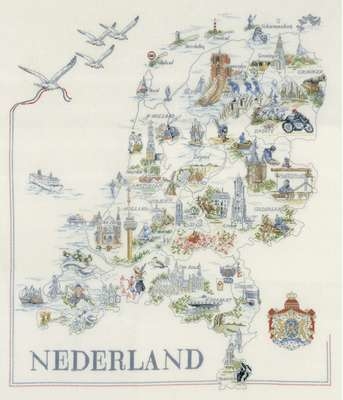 Map of Netherlands