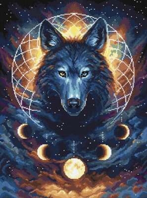 Dream Catcher Wolf