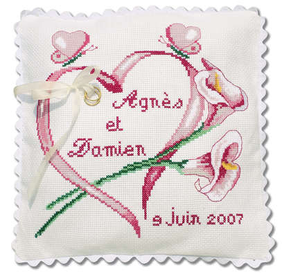 Coussin mariage