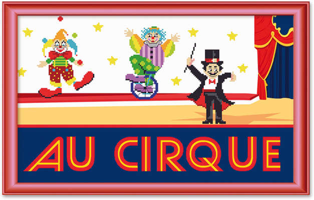 Tableau Le cirque