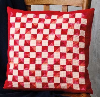 Red Windows Cushion - click for larger image