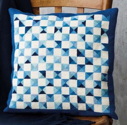 Blue Windows Cushion
